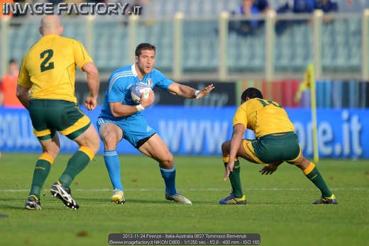 2012-11-24 Firenze - Italia-Australia 0627 Tommaso Benvenuti